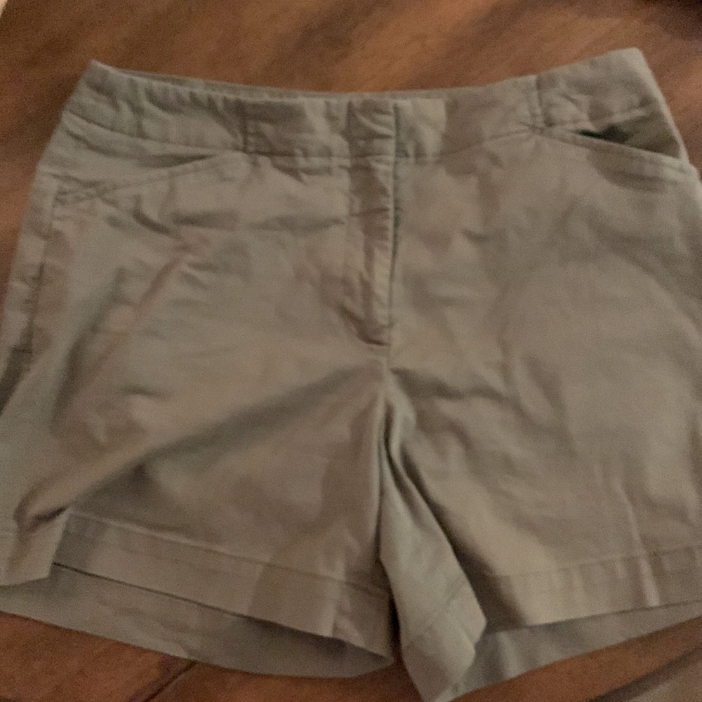 Nike Golf shorts.  Khaki color.